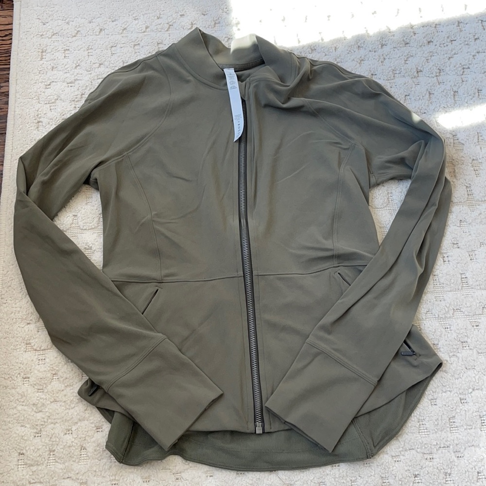 Lululemon DEFINE PEPLUM BUTTERY NULU JACKET 10